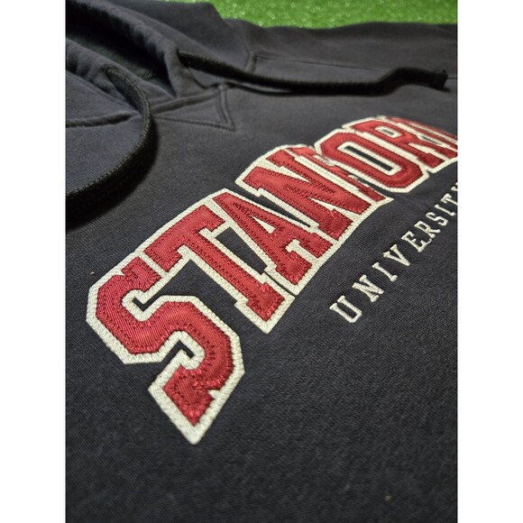 Champion Stanford University Hoodie Black Future Friendly (Men's XXL) - Picture 3 of 15